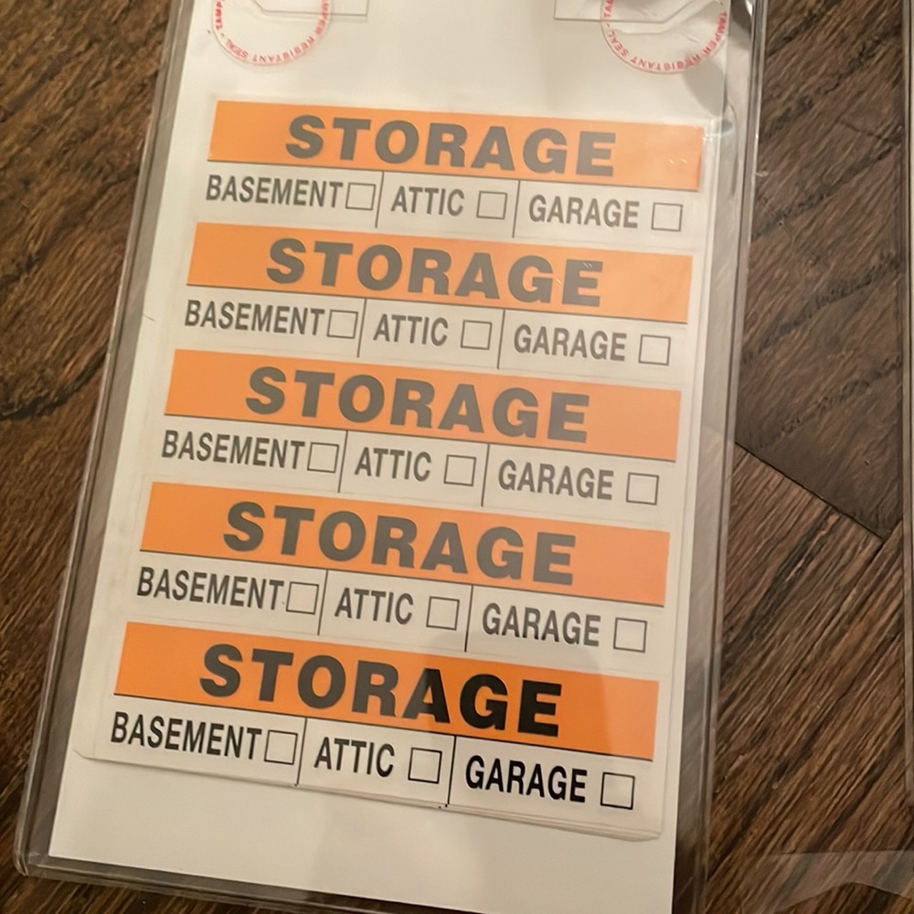 Chateau Storage Labels - Picture 3 of 3